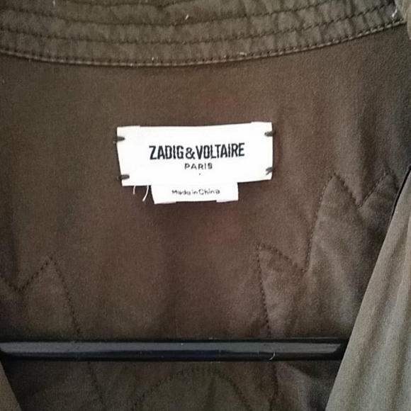 Zadig & Voltaire Kayak Bis Winged Skeleton Jacket - Picture 5 of 14